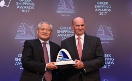 Captain Fu Chengqiu Greek shipping awards