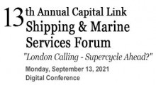 Capital Link 13th Annual Shipping & Marine Services Forum